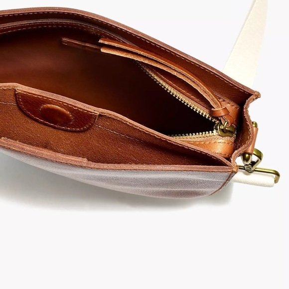 Madewell The Transport Saddlebag brown leather - Picture 4 of 6